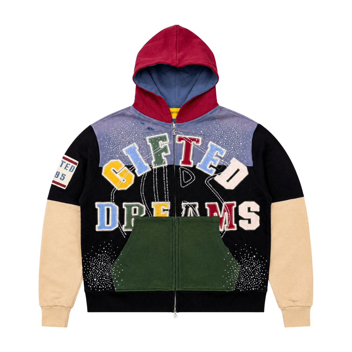 GFTD 'ACADEMY' HOODIE (BLK)