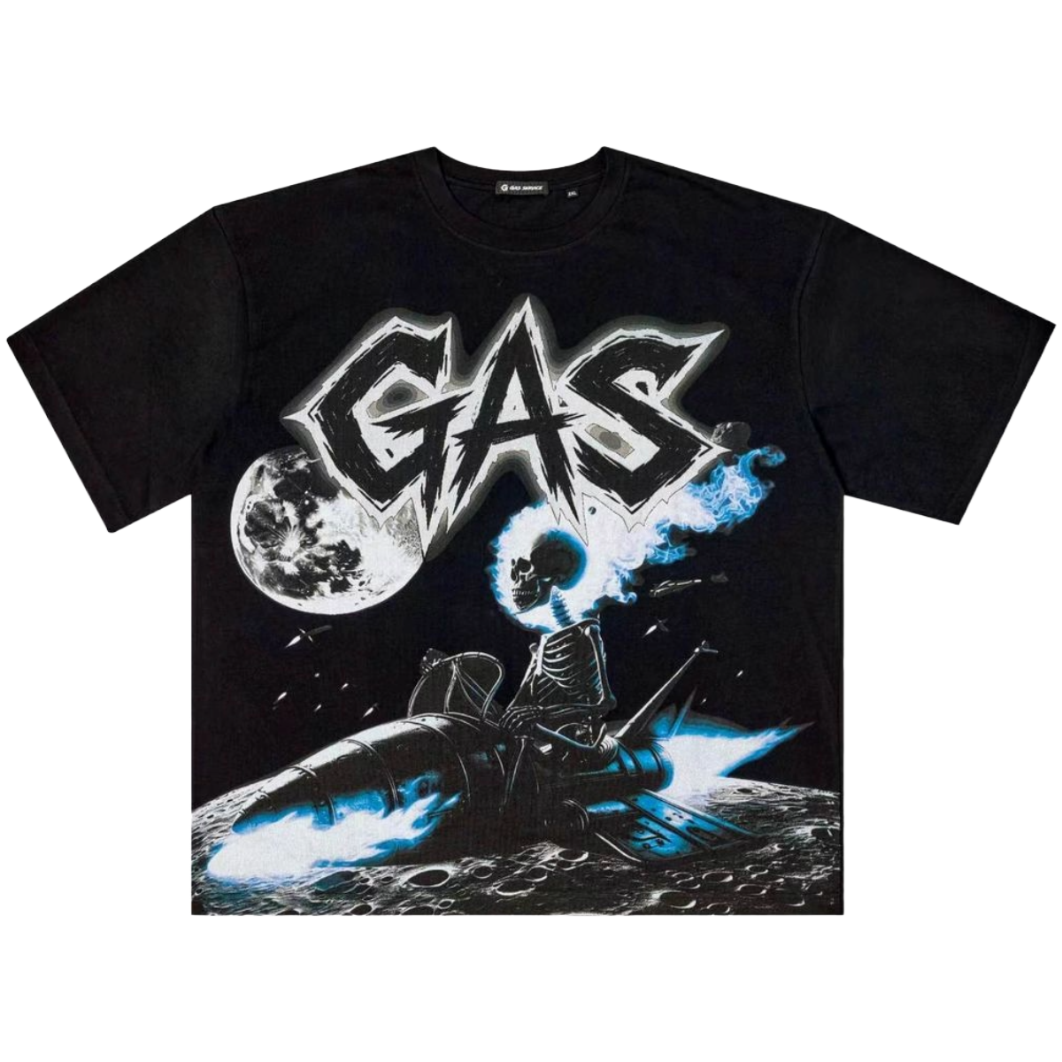 GS 'MOON RIDER' SS TEE (BLK)