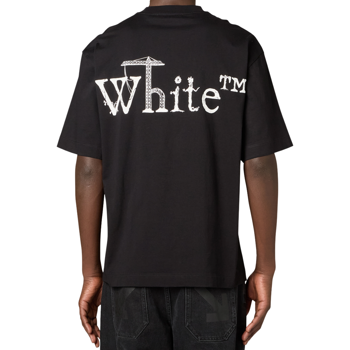 OFF-WHITE 'SHARED LOGO' SS TEE (BLK)