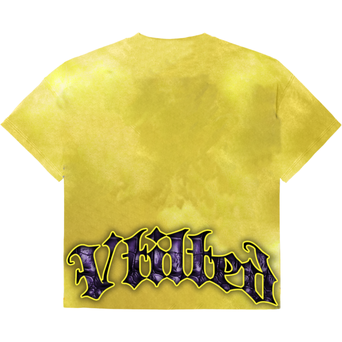 VTILTED 'LEFT ALONE' SS TEE (YLW)