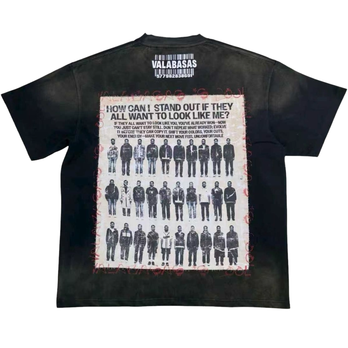 VALABASAS 'STAND OUT' SS TEE (BLK)