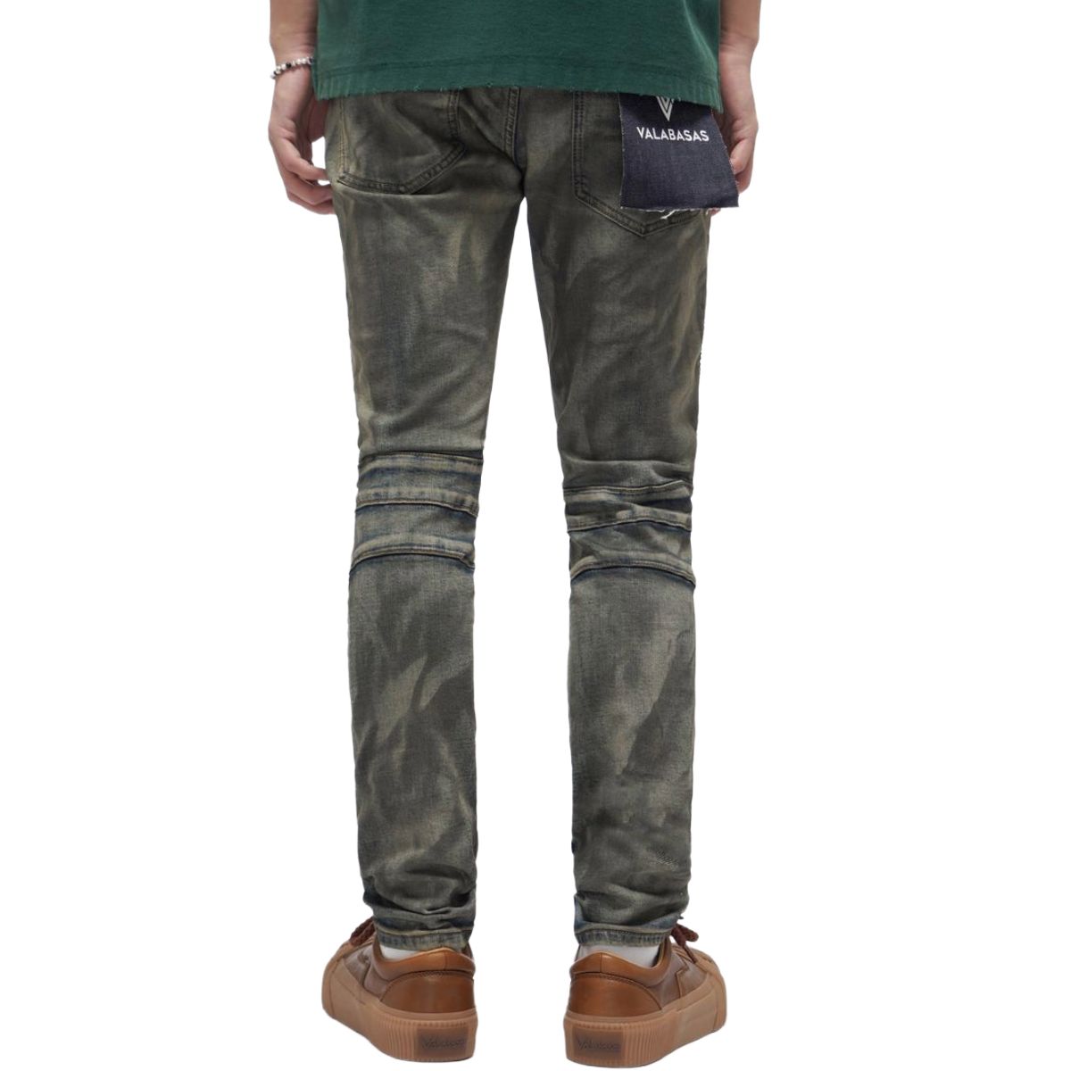 VALABASAS 'MR.BIKER' SKINNY DENIM (DTY WASH)