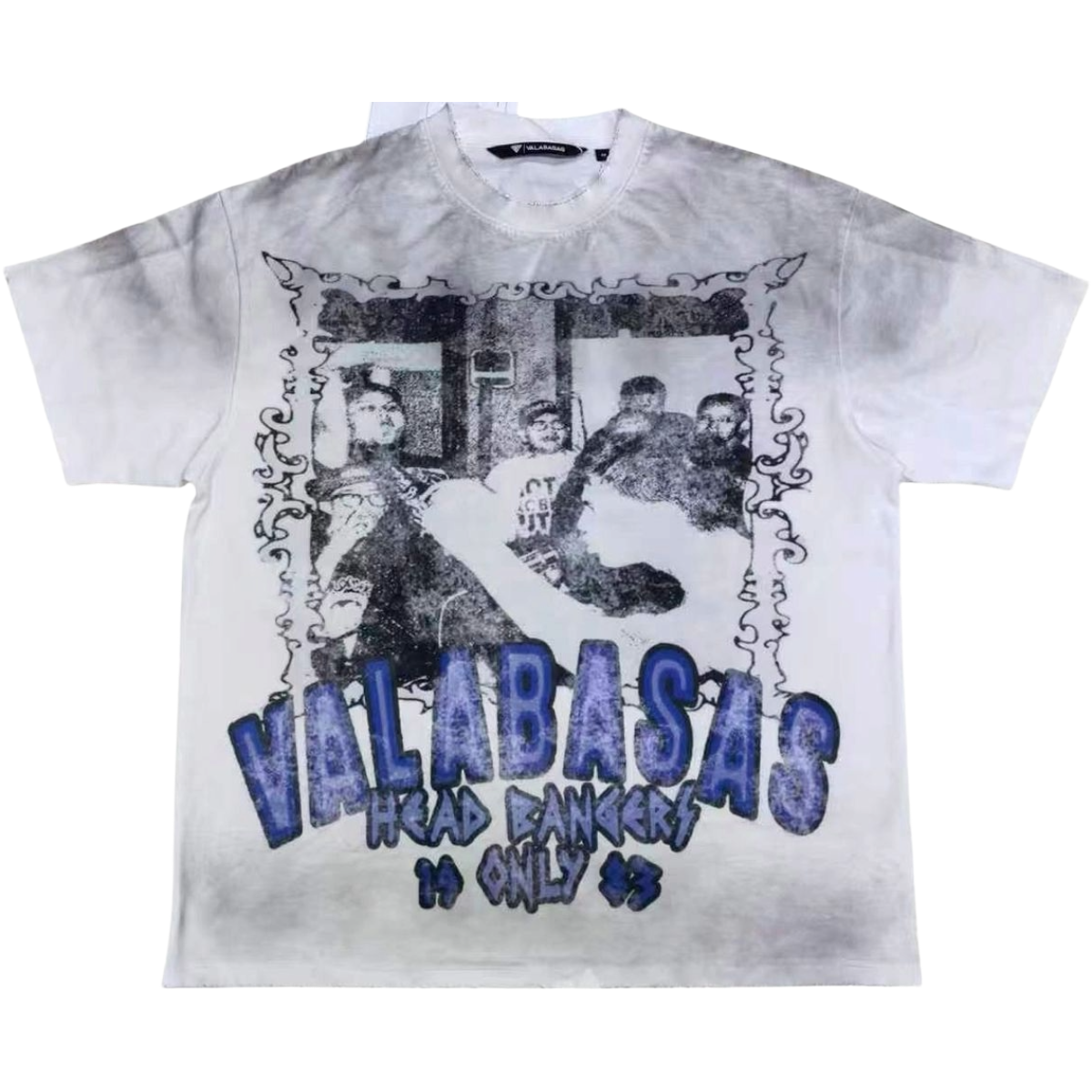 VALABASAS 'HEAD BANGERS' SS TEE (WHT)