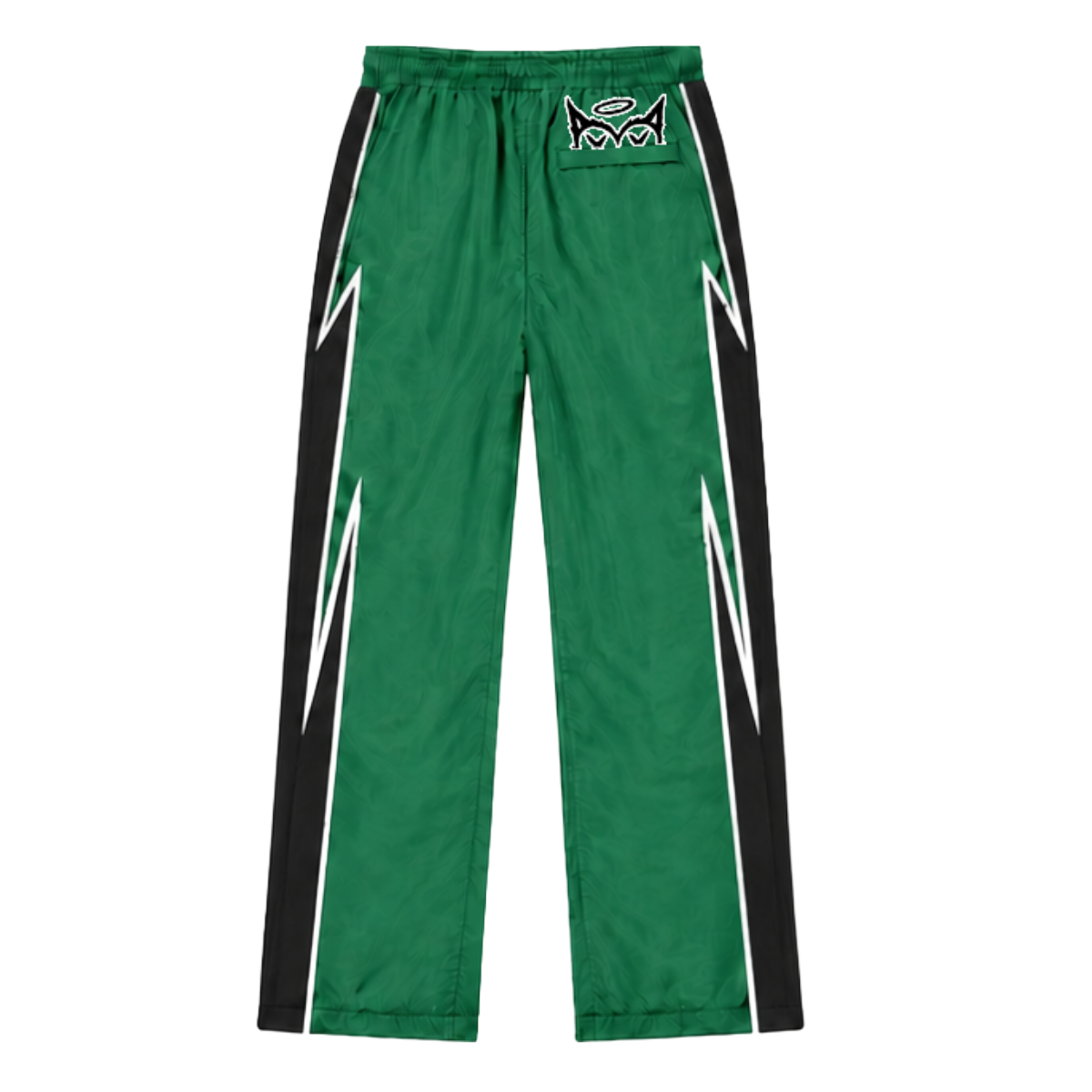 SH NYLON PANTS (GRN/BLK)