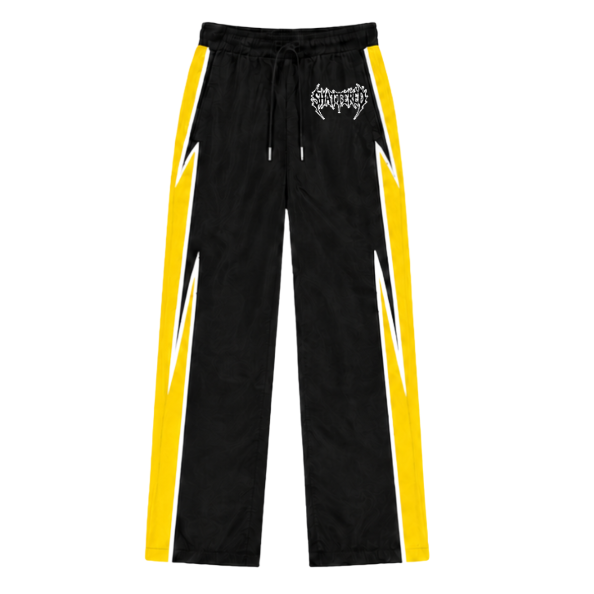 SH NYLON PANTS (BLK/YLW)