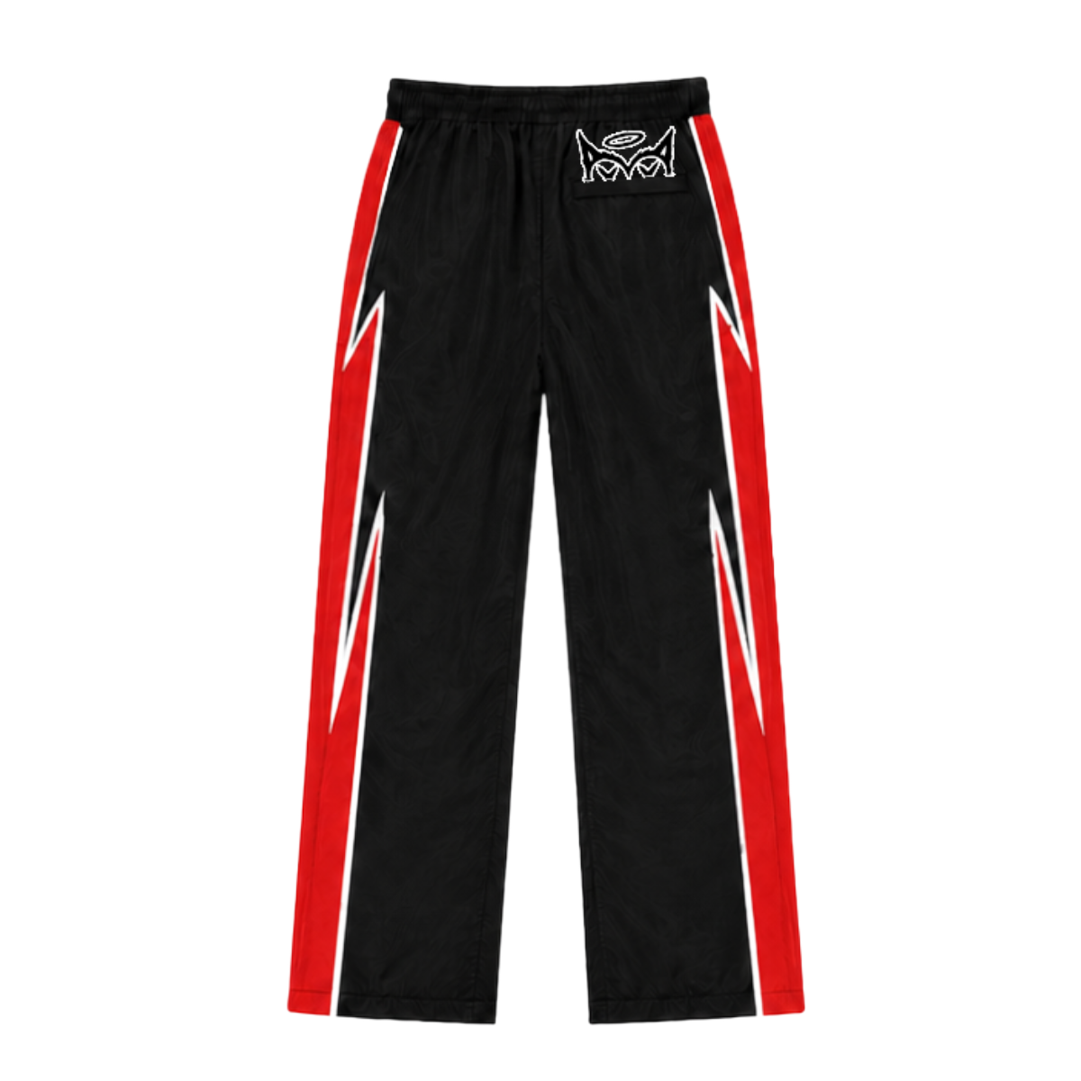 SH NYLON PANTS (BLK/RED)