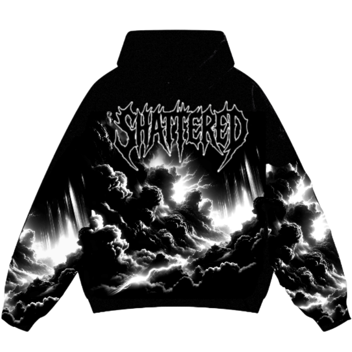 SH 'SCREAMIN' HOODIE (BLK)