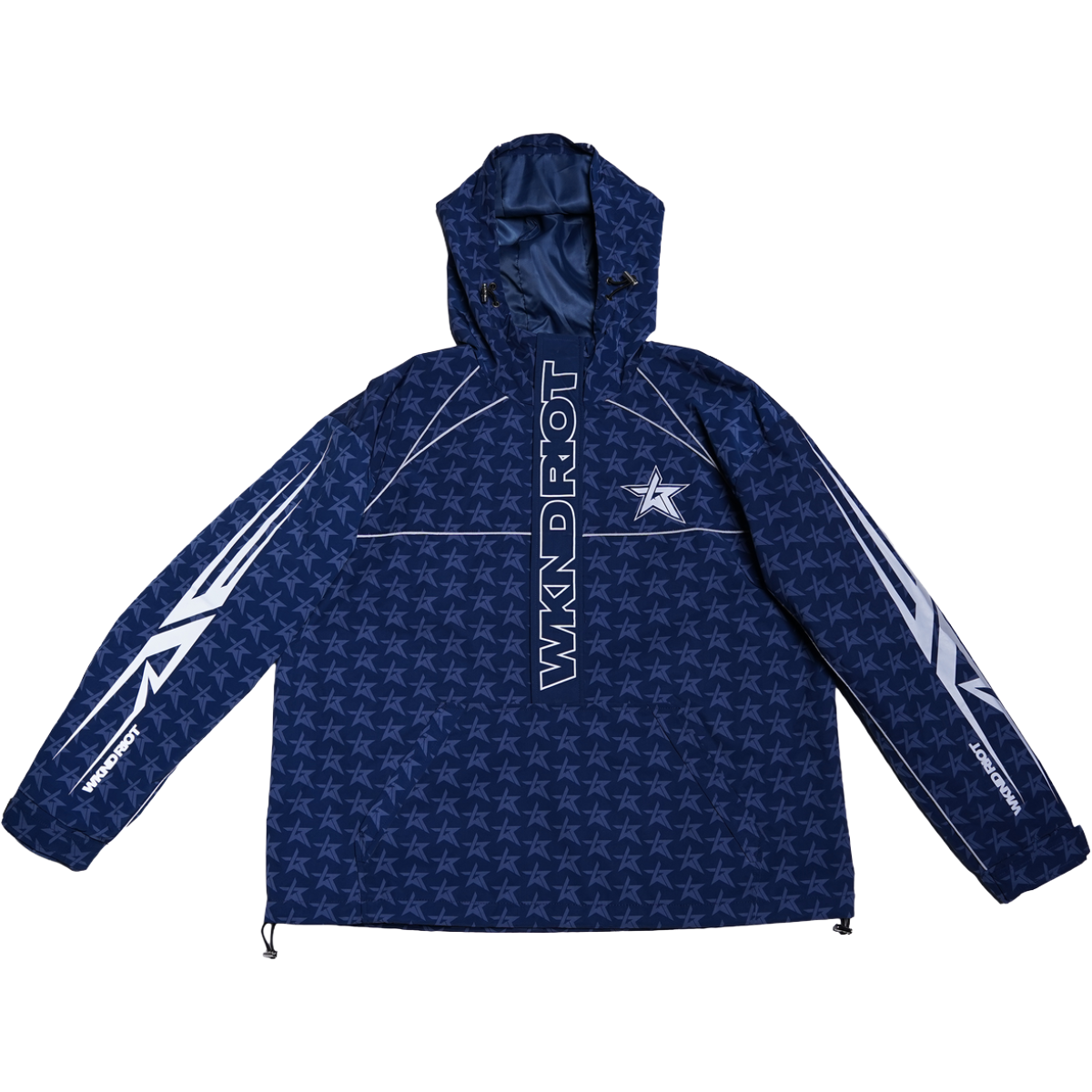 WR REFLECTIVE WNDBRKR JACKET (NVY)