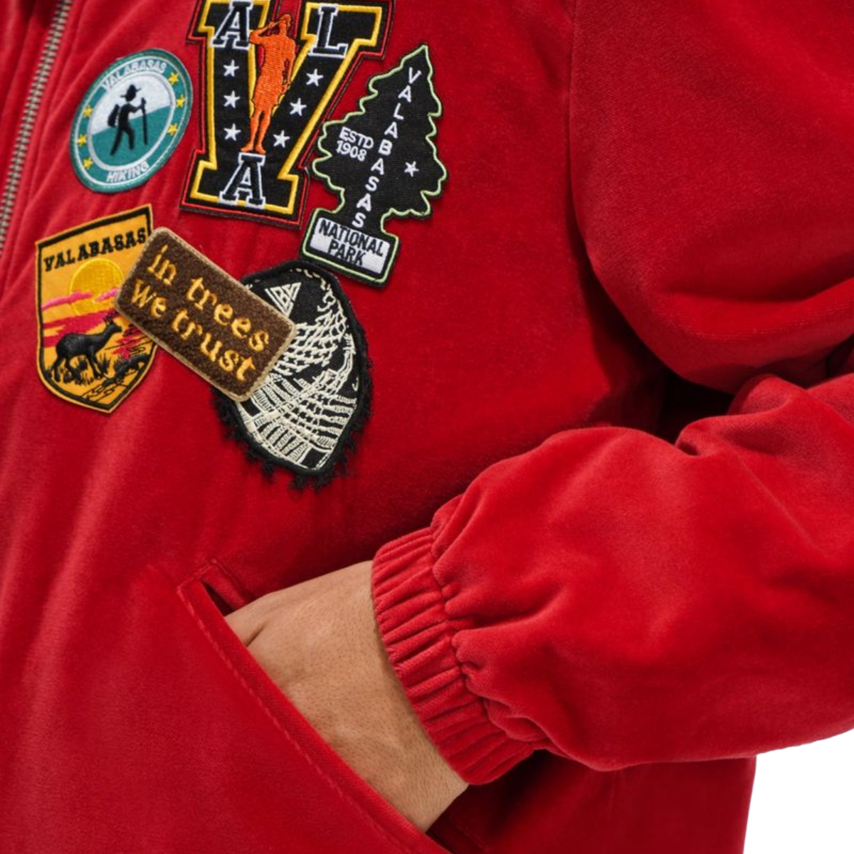 VALABASAS "OVERLAND" RED JACKET