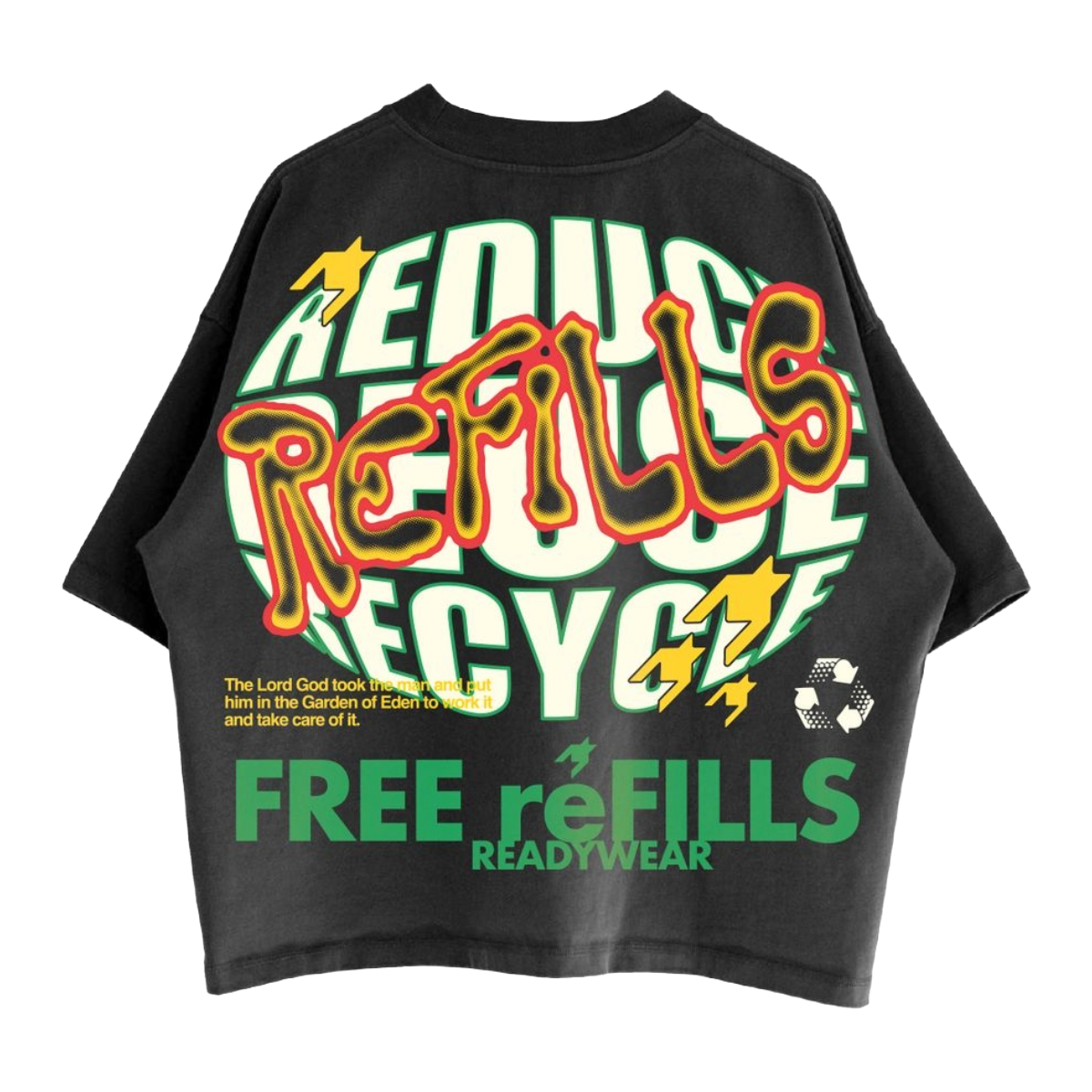 FR "FRR" TEE (BLACK)