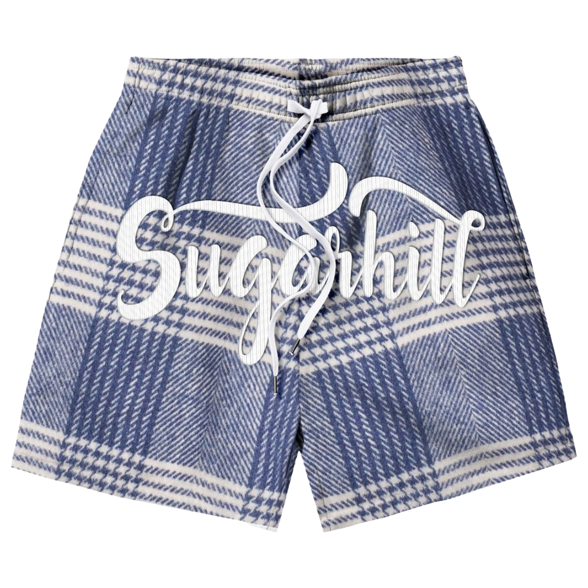 SH "DUSTER" SHORTS (BLUE PLAID)