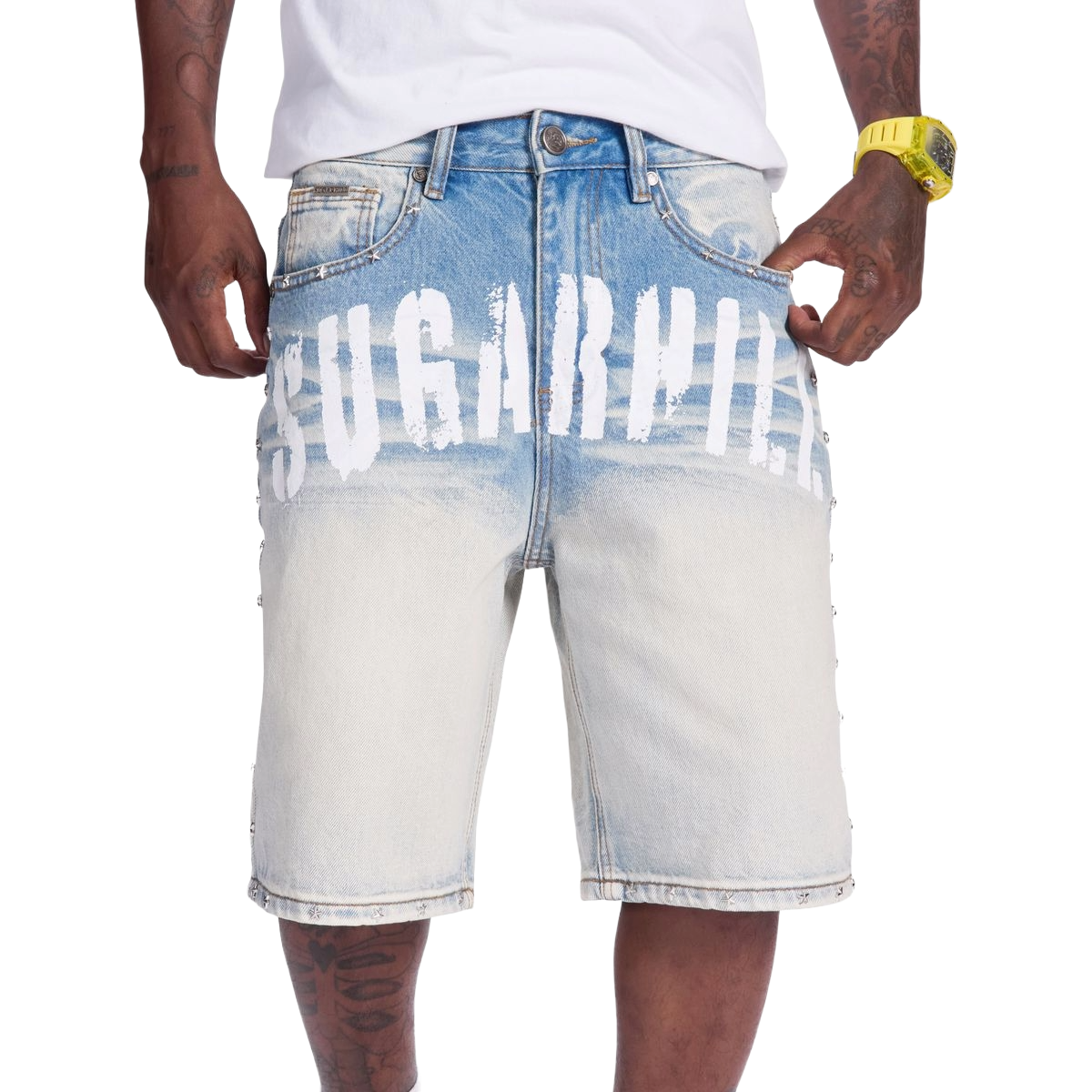 SH “DALLAS” JORTS (LIGHT WASH)