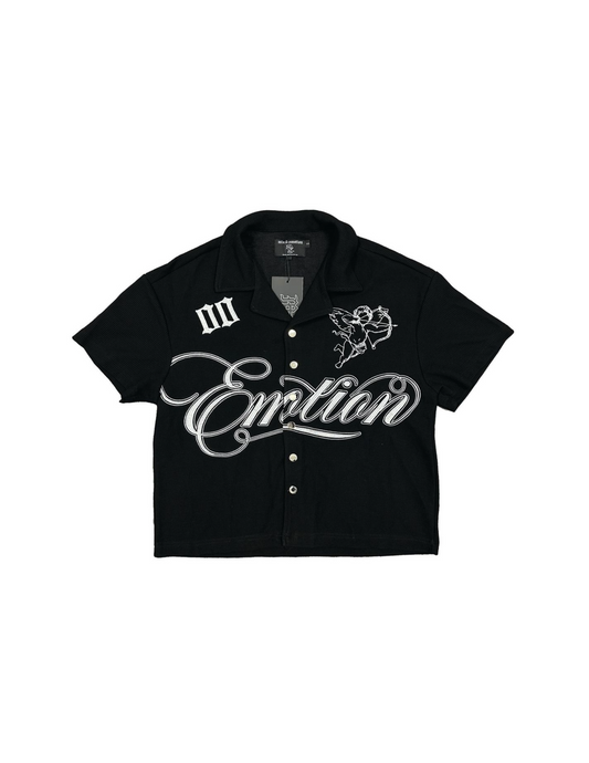 ME "BLACK SIGNATURE BUTTON UP"