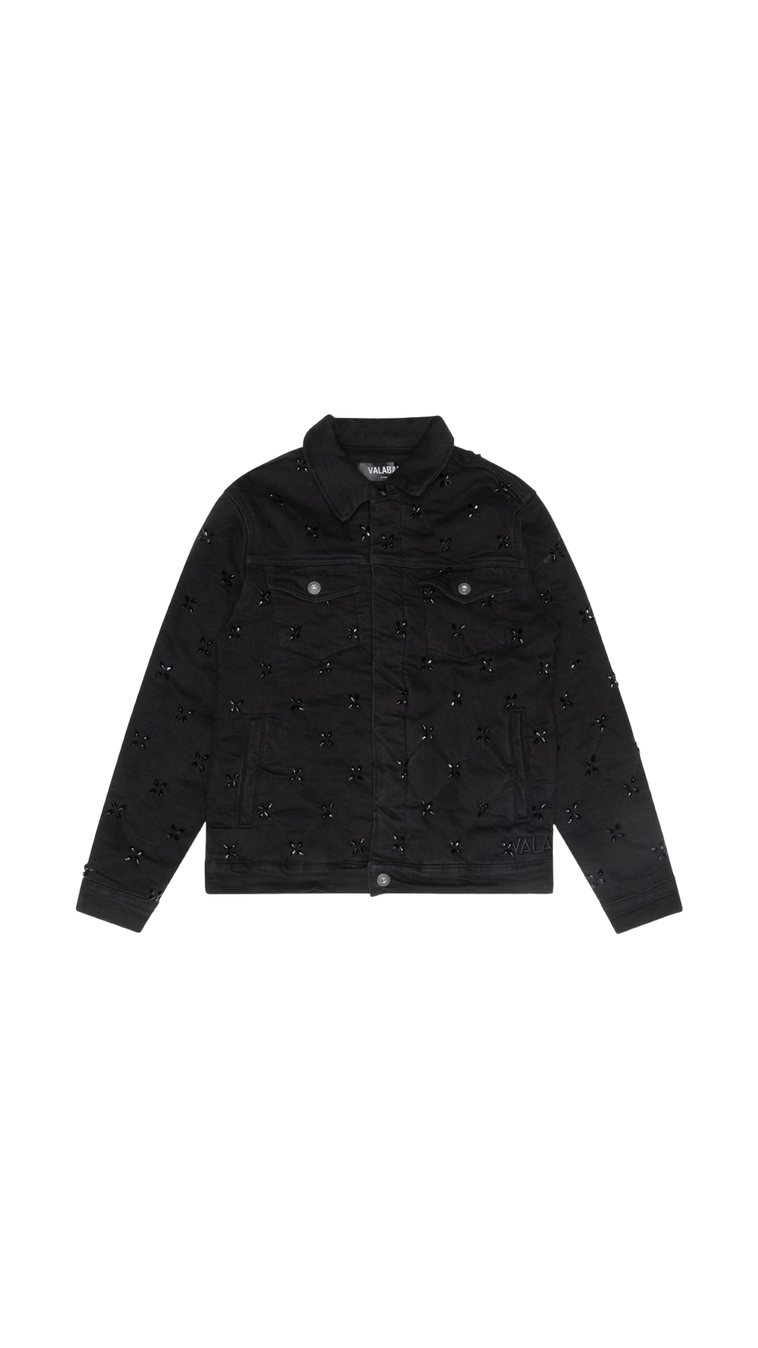 VALABASAS "INJECT" BLACK DENIM JACKET