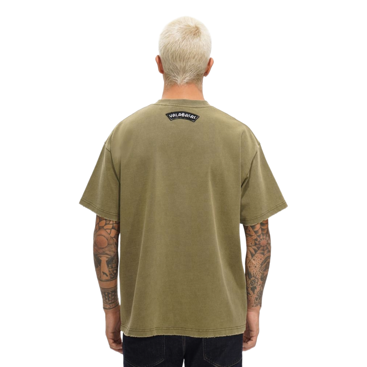 VALABASAS "NOMAD" DK GREEN TEE