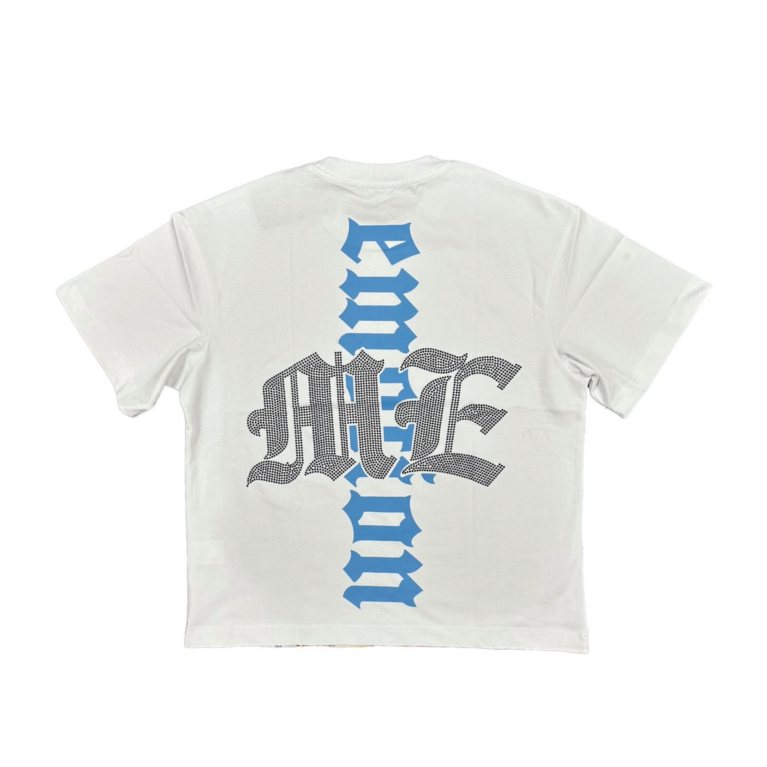 ME "WHITE ANGEL RHINESTONE TEE"