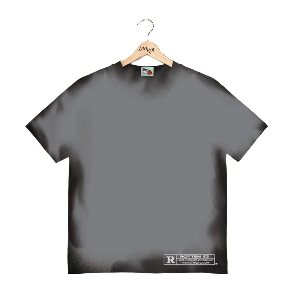 DRY ROT "RATED" TEE (GREY)