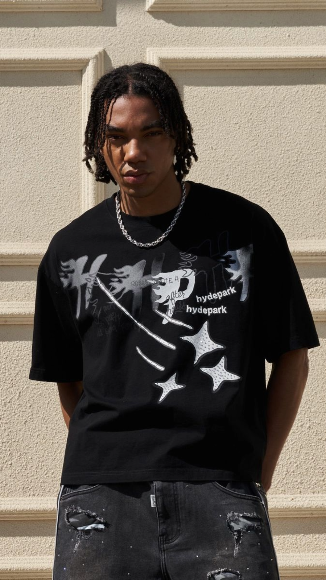 HP Black Star Tee