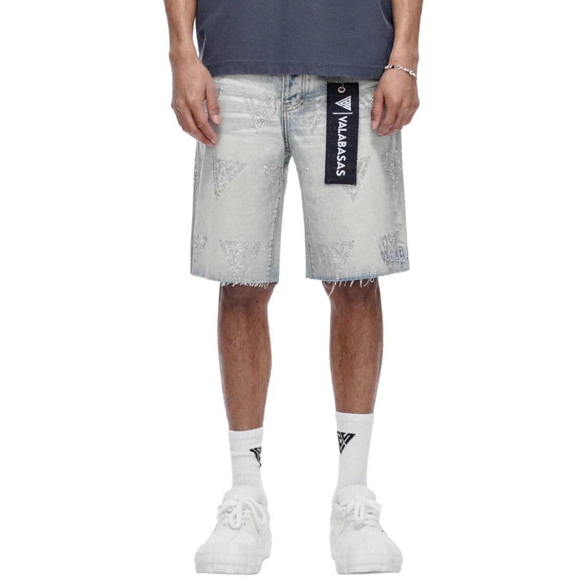 VALABASAS "PALACE" WASHED JORTS (LIGHT)