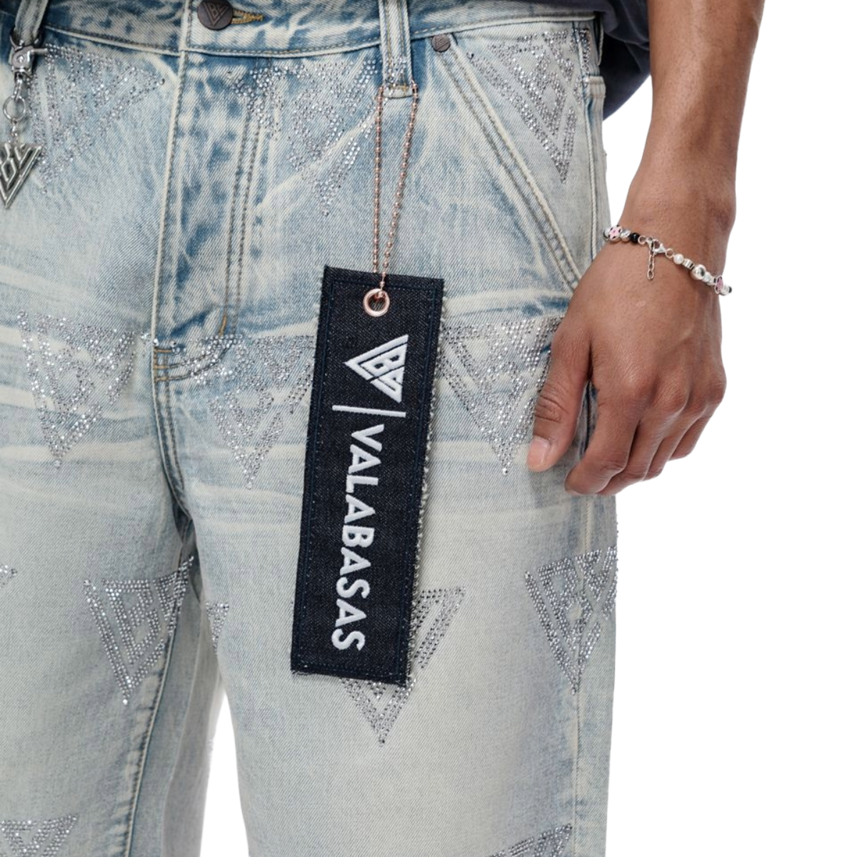 VALABASAS "PALACE" WASHED JORTS (LIGHT)