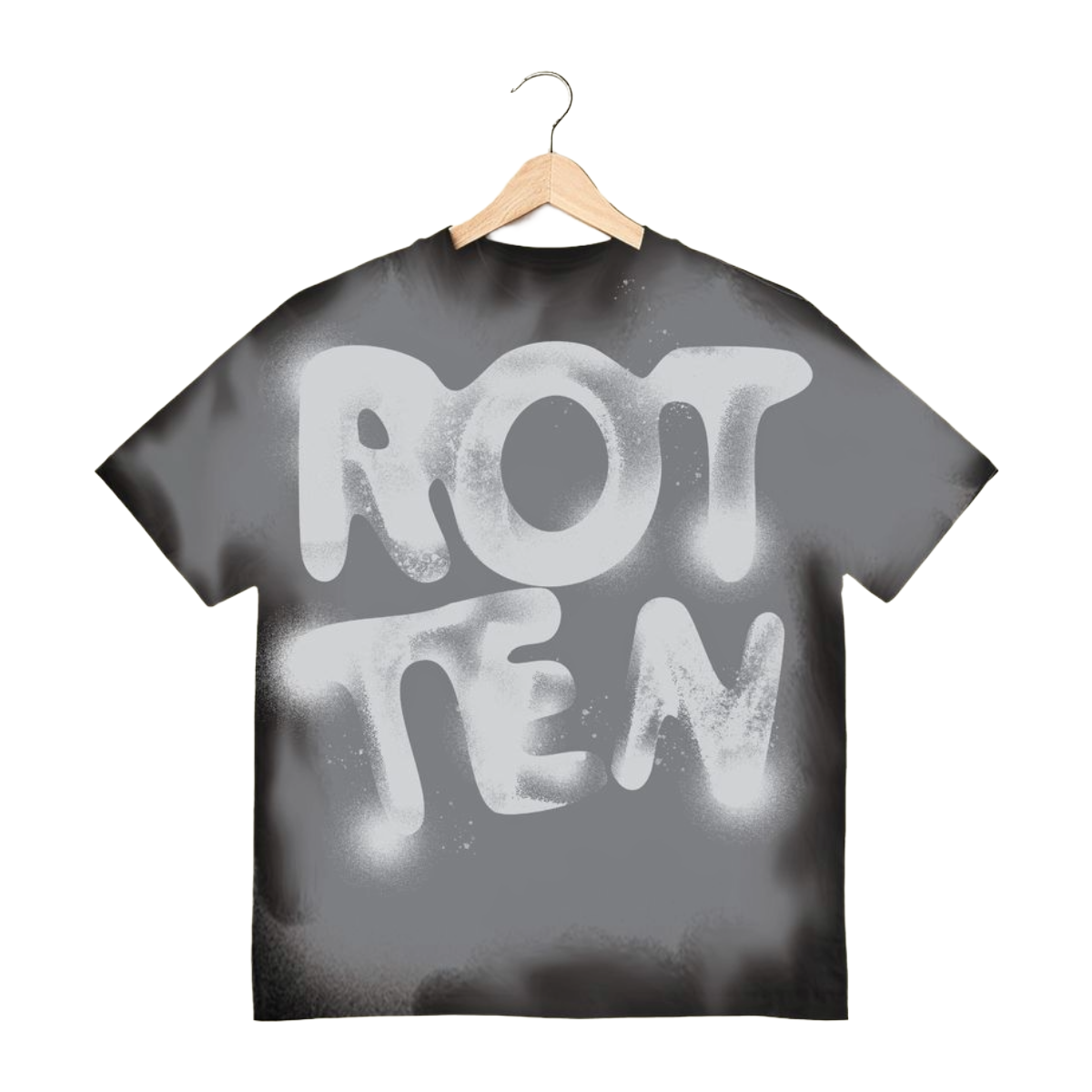 DRY ROT "RATED" TEE (GREY)