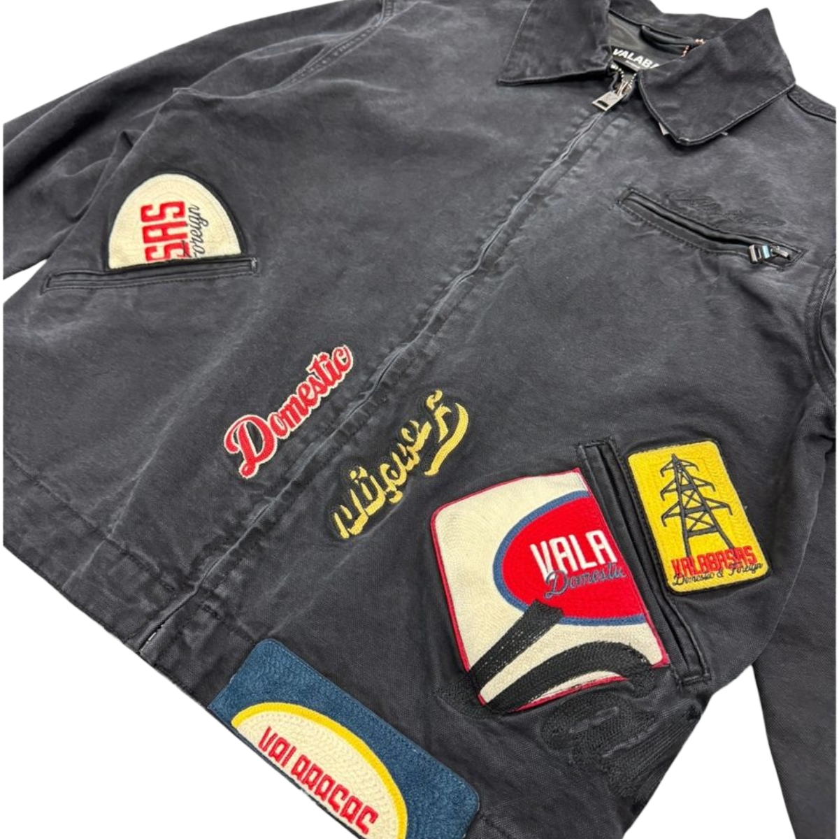 VALABASAS "FOREIGN" BLACK JACKET