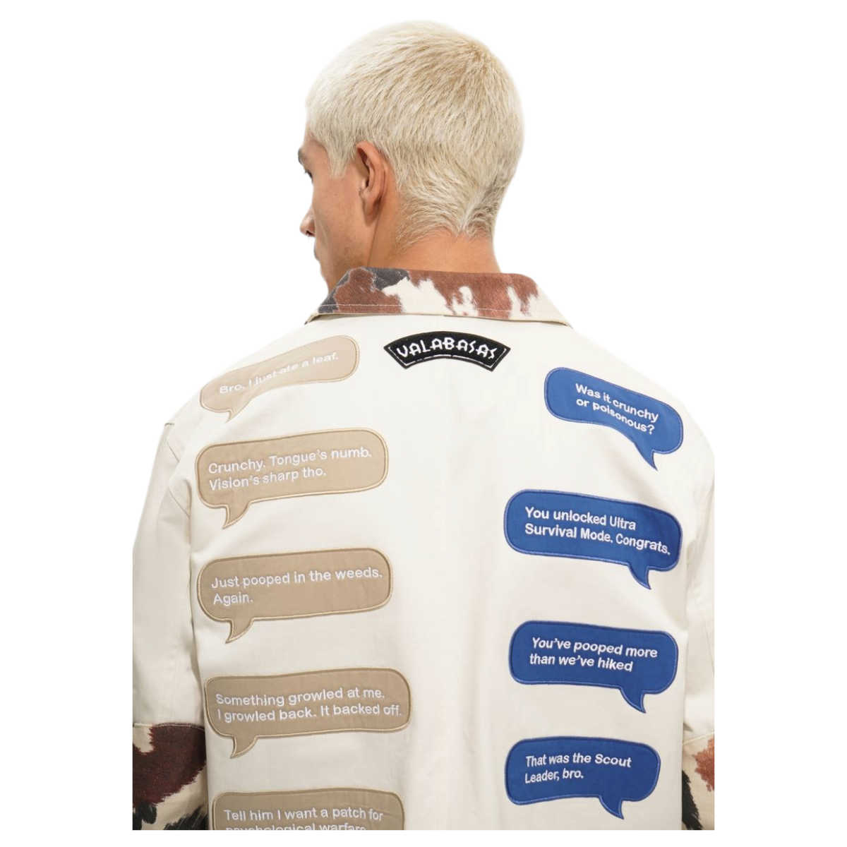 VALABASAS "TROOP" CREAM JACKET