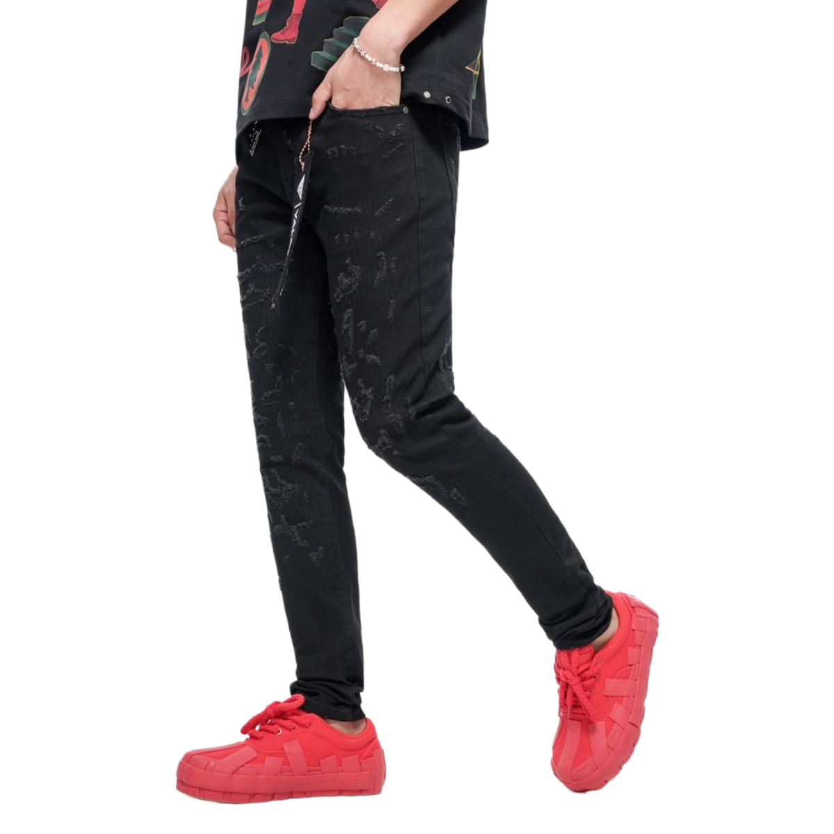 VALABASAS "LOCKDOWN" BLACK DENIM