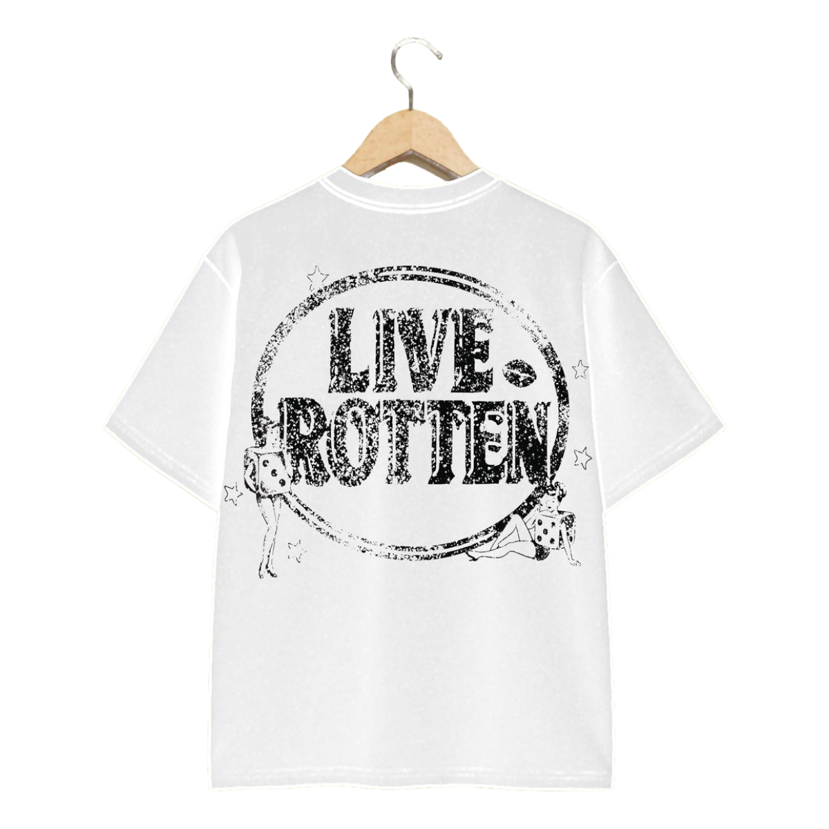 DRY ROT "FADED MEMORIES" TEE (WHITE)