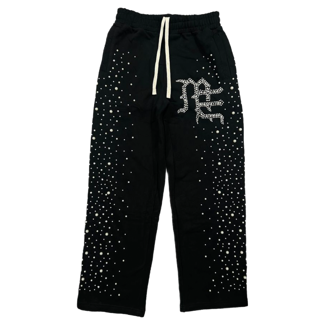 ME BLACK "PEARL" SWEATPANTS