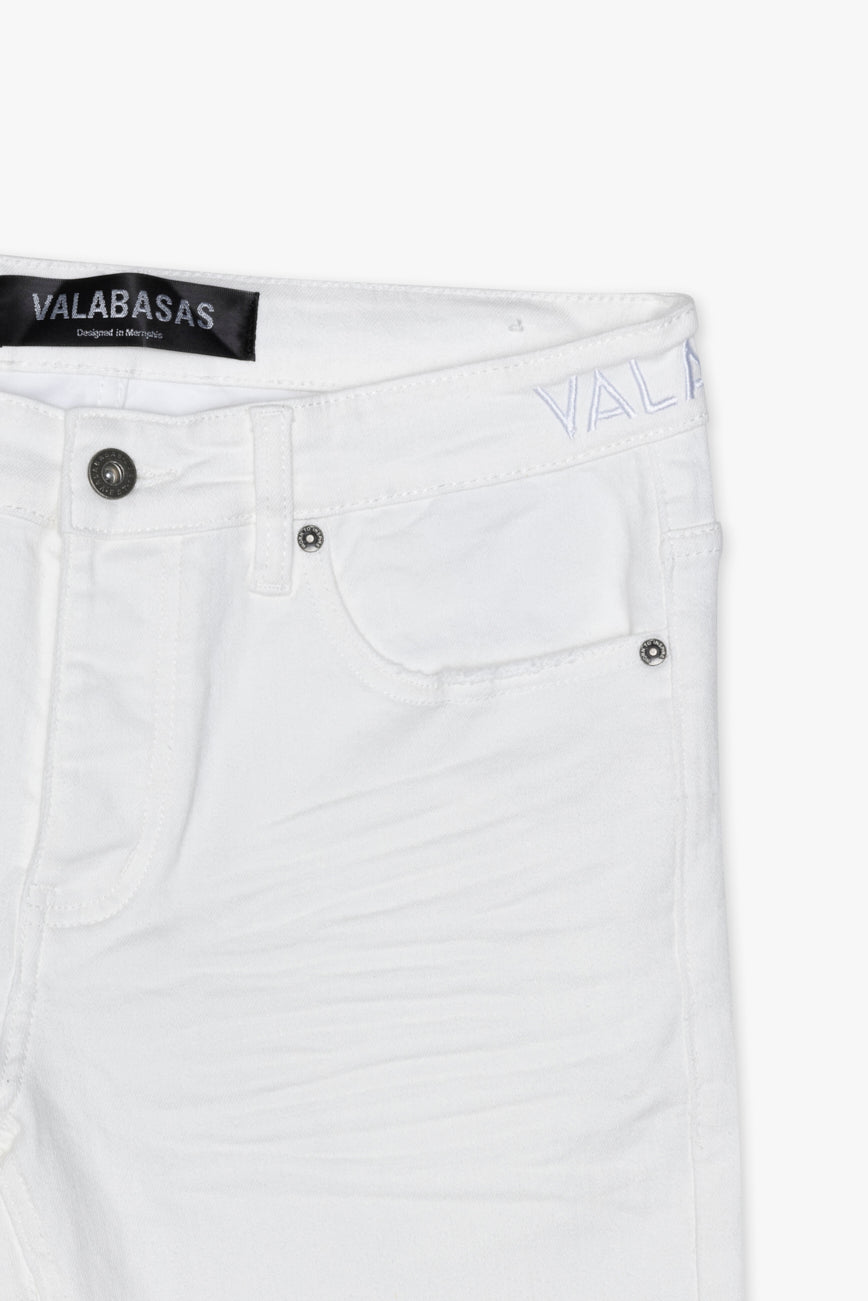 VALABASAS MR.STACKED WHITE