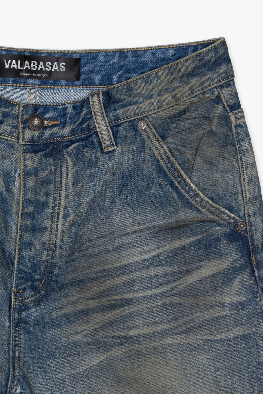 VALABASAS MR.SHORTS DIRTY VINTAGE BLUE