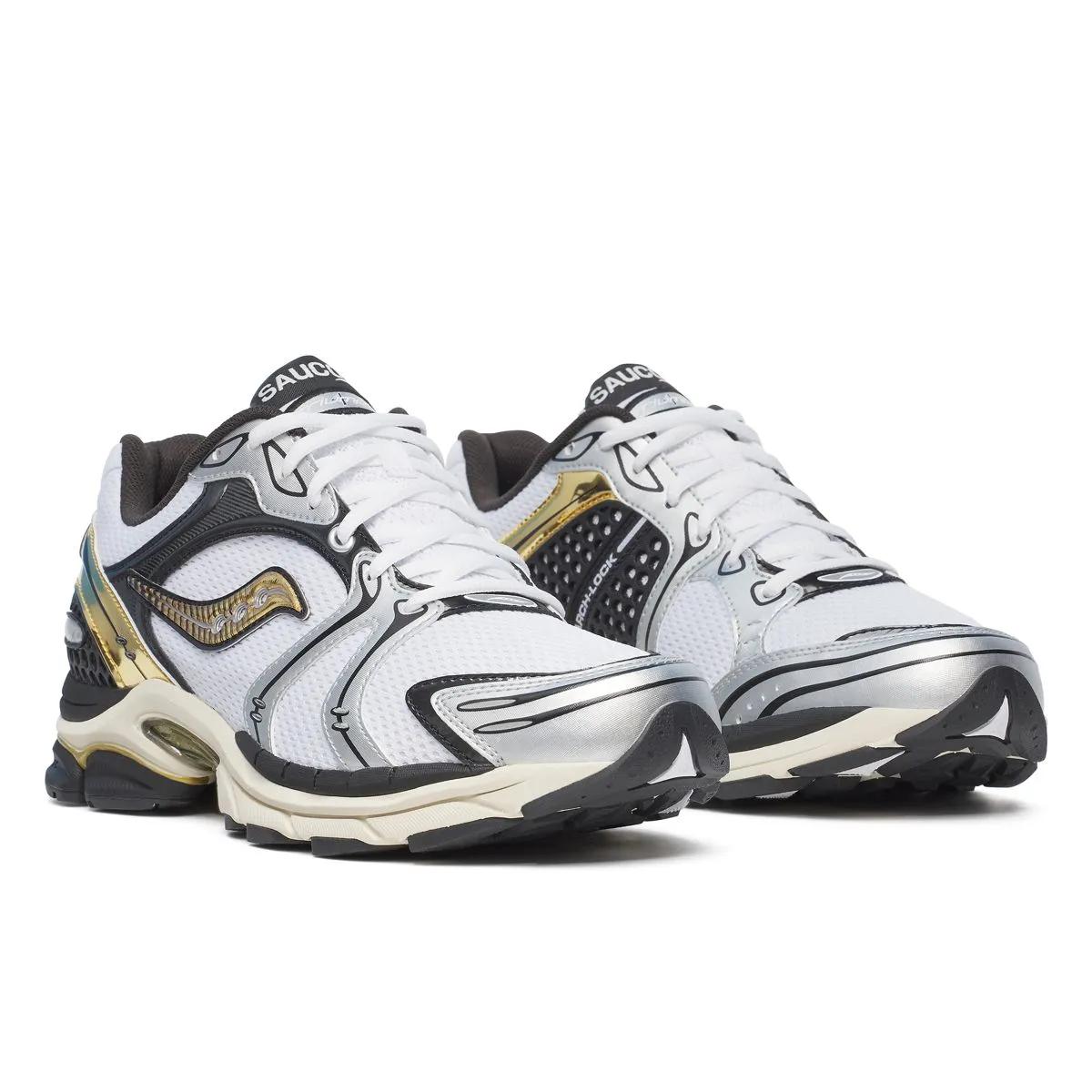 SAUCONY PROGRID TRIUMPH 4 CS - WHITE/GOLD