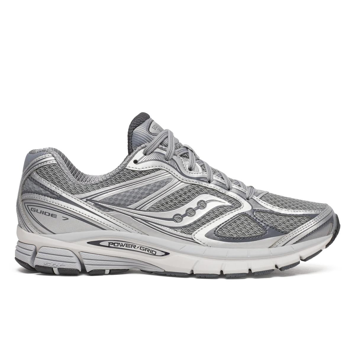 SAUCONY PROGRID GUIDE 7 - GREY/SILVER