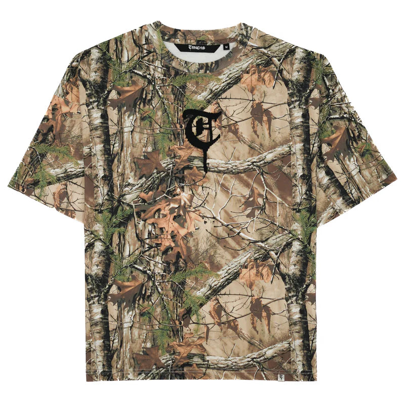 TRNCHS LEAF CAMO TEE