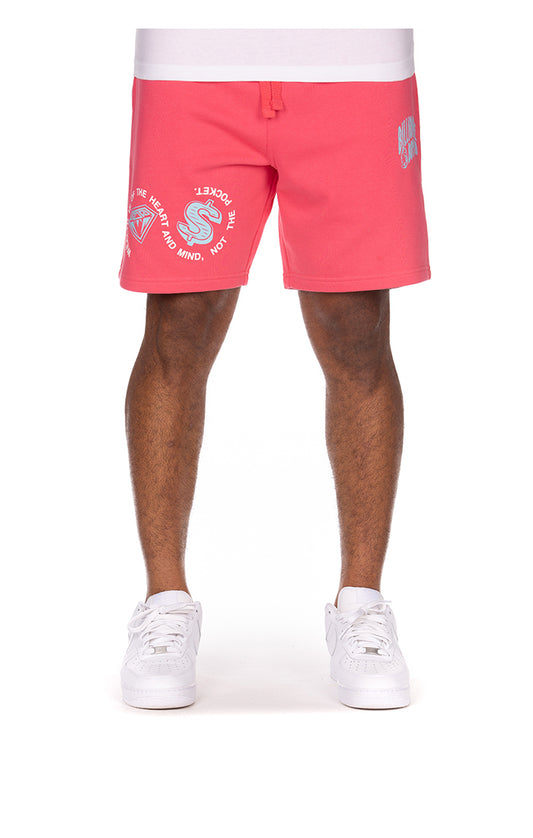 BBC MANTRA SHORTS (ROUGE RED)