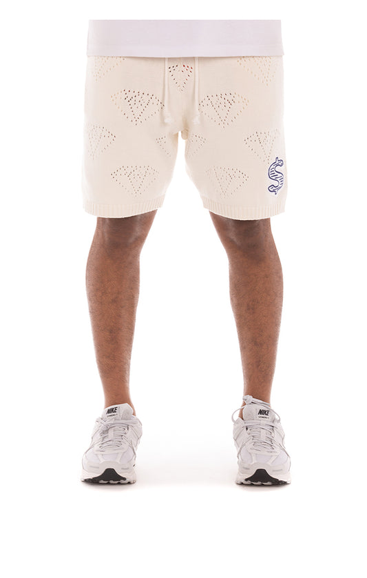 BB "CUBIC" SHORTS (GARDENIA)