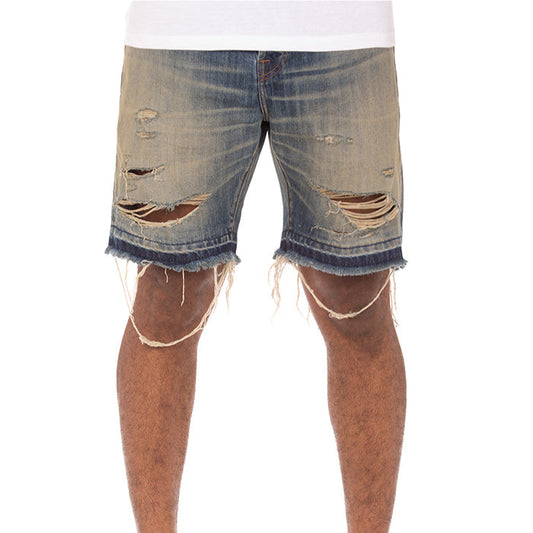 BB CADET JEAN SHORTS - CRATER