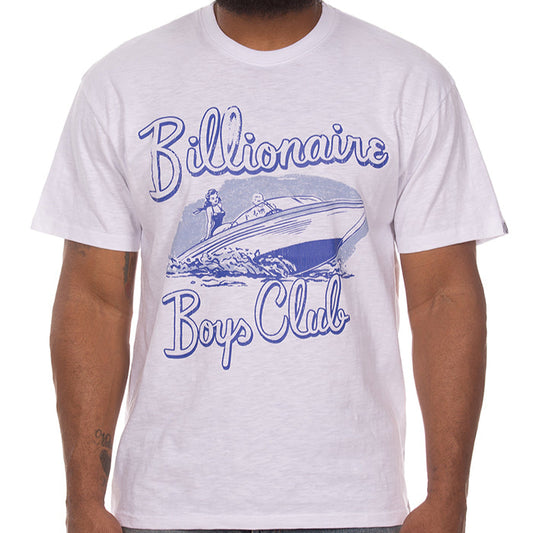 BB CRUISE SS KNIT - WHT/BLUE