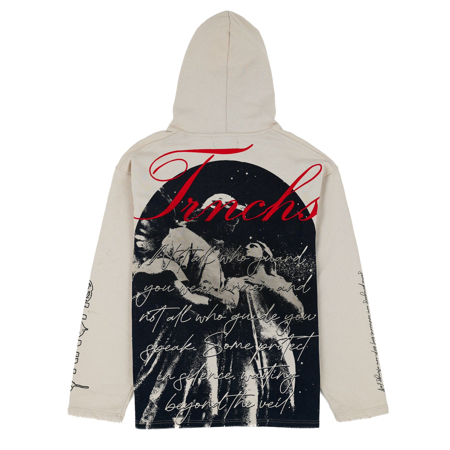 TRNCHS 'GUIDED BY GHOSTS' VINTAGE HOODIE