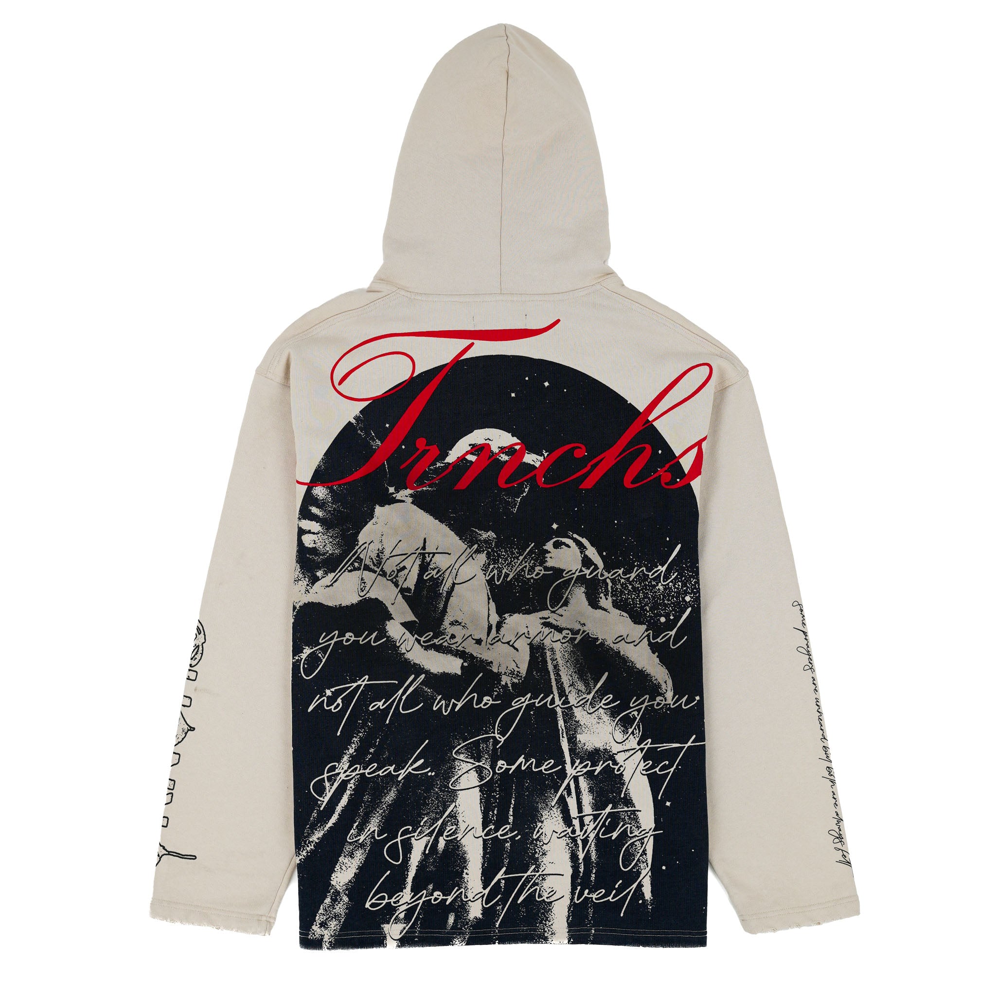 TRNCHS 'GUIDED BY GHOSTS' VINTAGE HOODIE