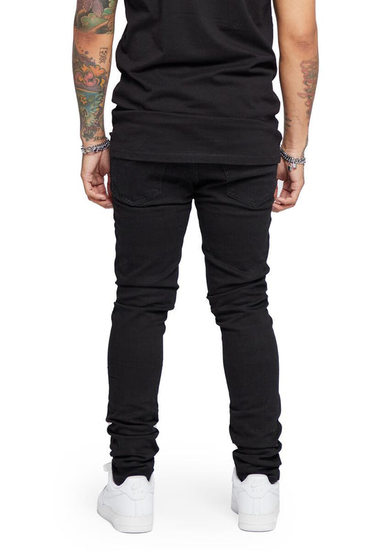 VALABASAS "MR. CLEAN 2.0" BLACK SKINNY JEAN