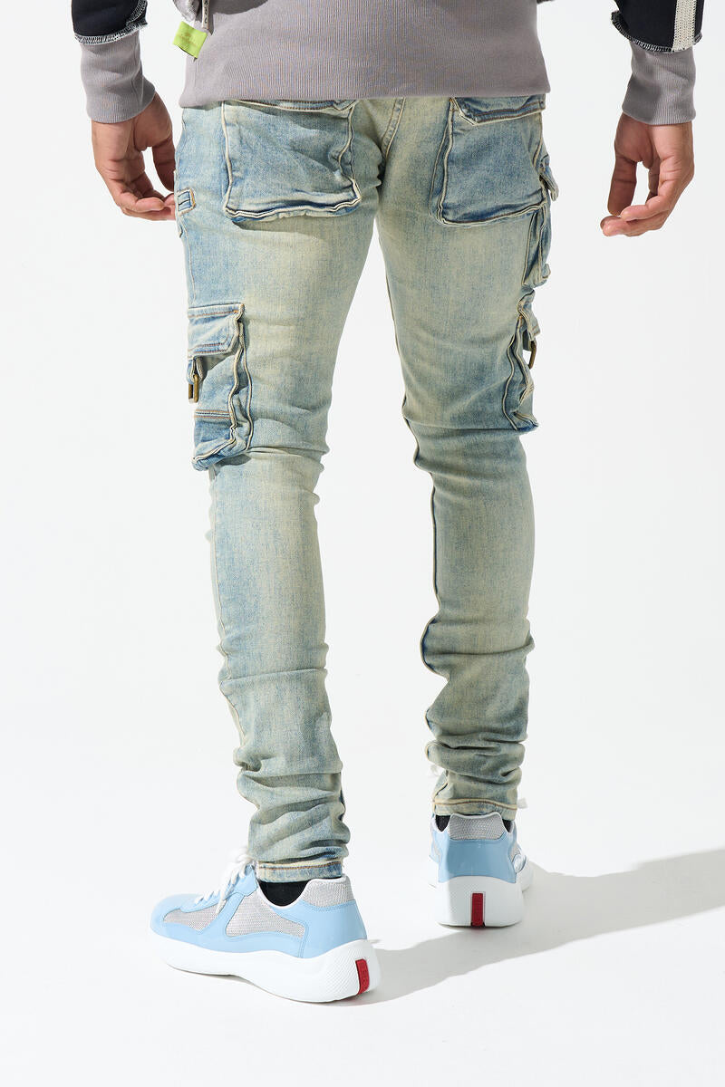 SERENEDE "NEW EARTH 2.0" CARGO JEANS