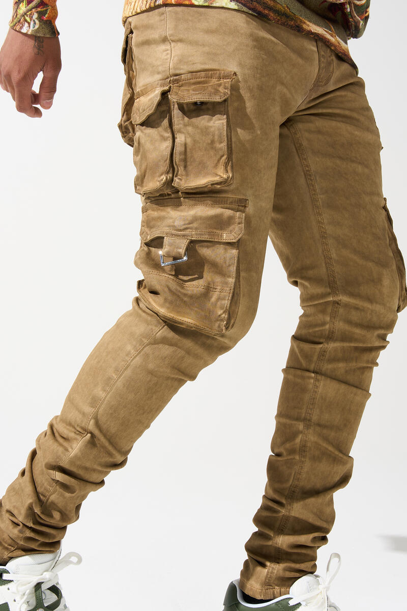 SERENEDE "TIGERS EYE" CARGO JEANS