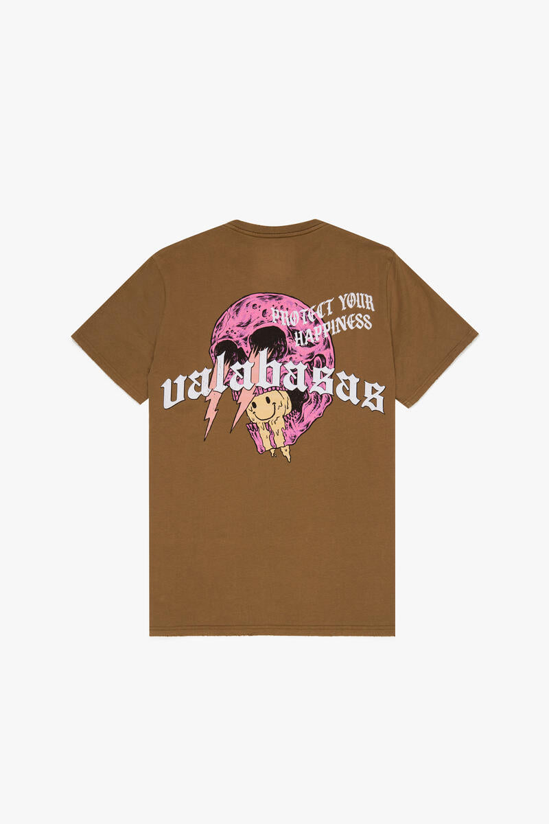 VALABASAS "PROTECTED" VINTAGE BROWN TEE