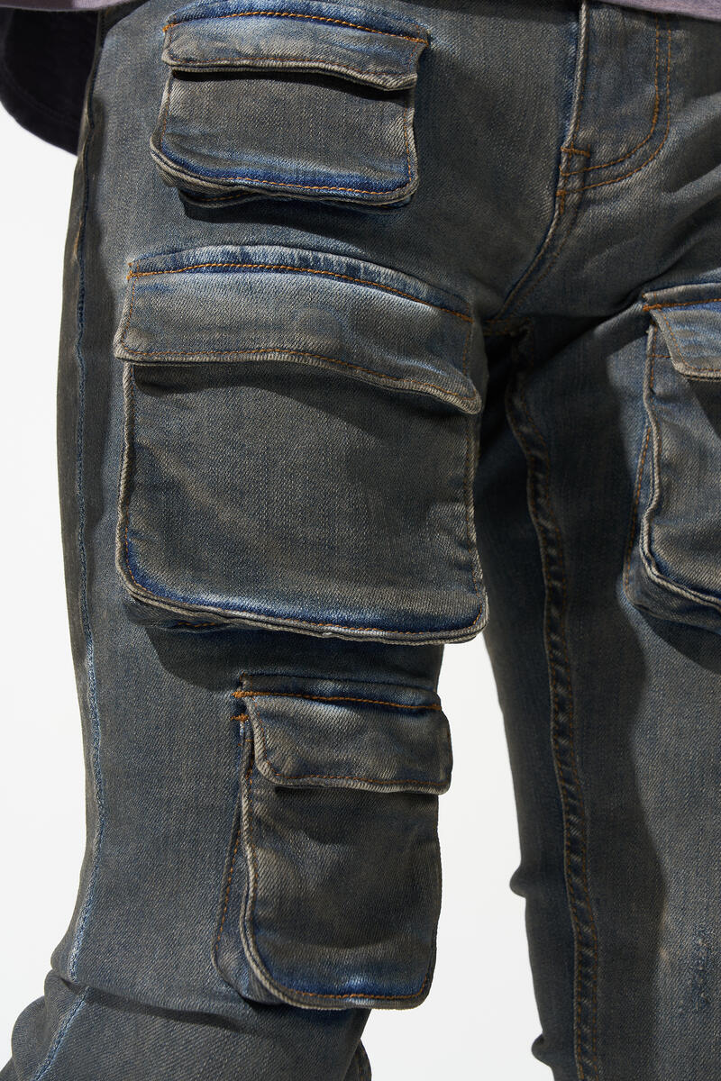 SERENEDE "WAVE" CARGO JEANS