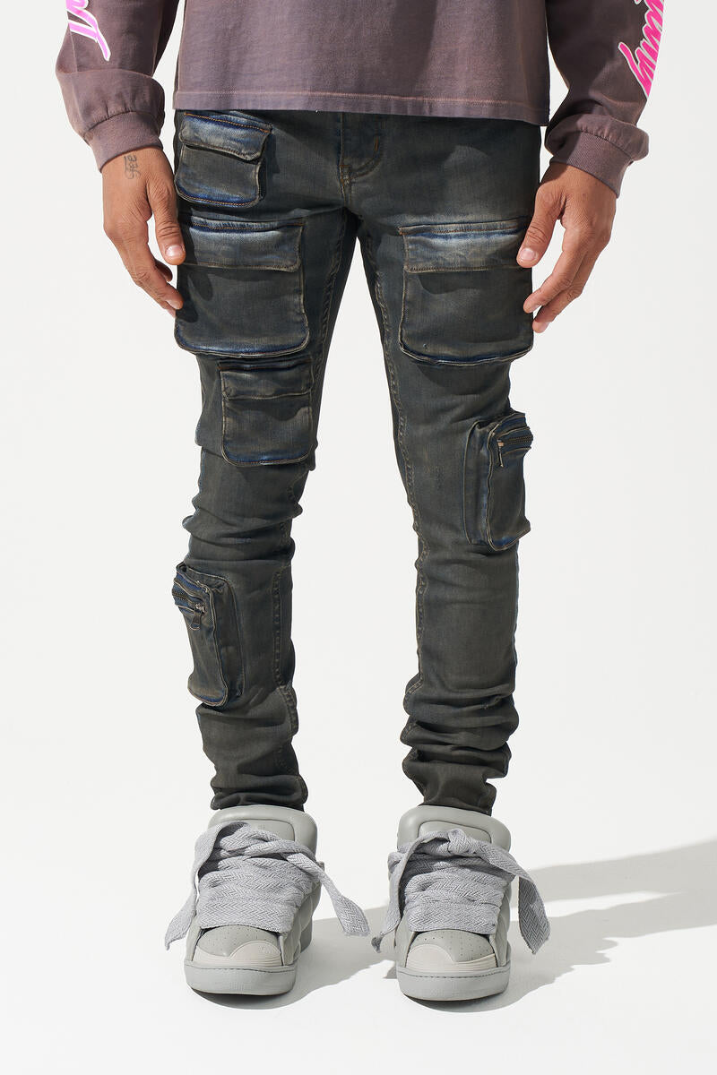 SERENEDE "WAVE" CARGO JEANS