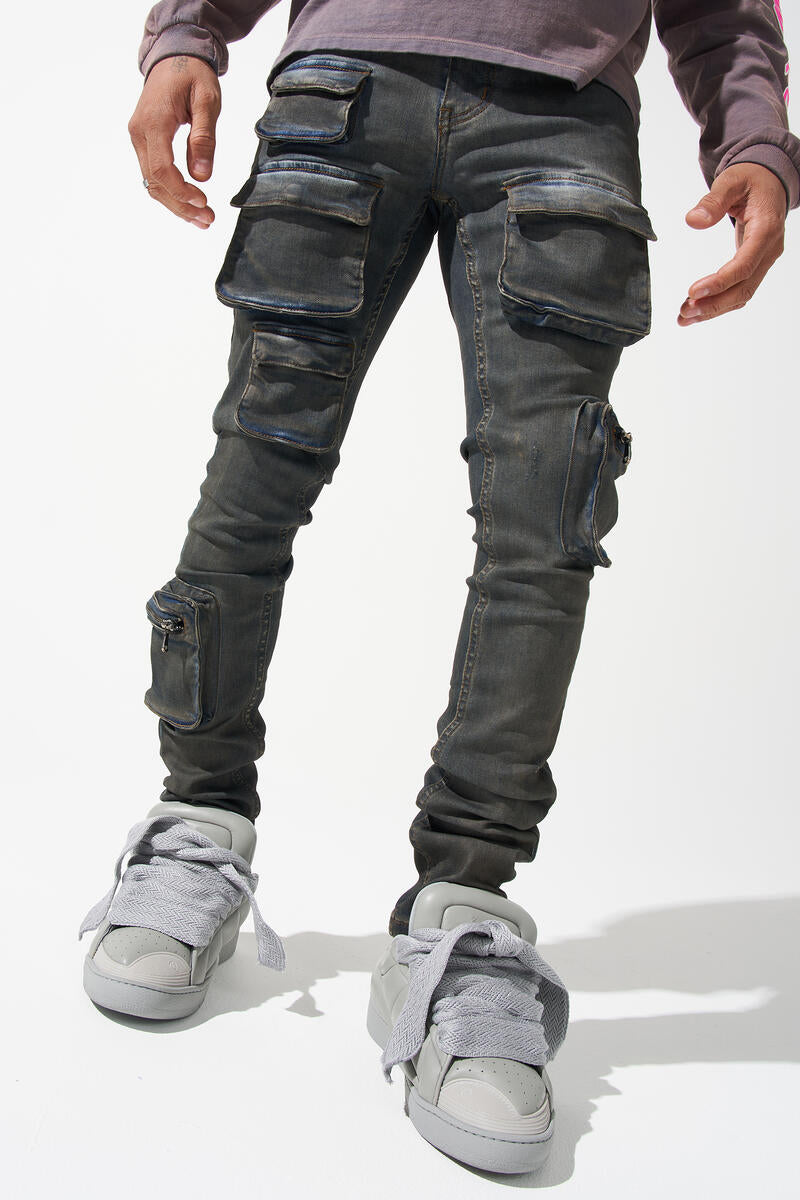 SERENEDE "WAVE" CARGO JEANS