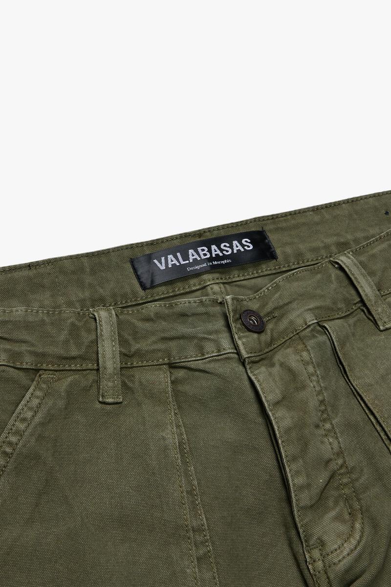 VALABASAS "RAM" SAGE GREEN BAGGY DENIM JEAN