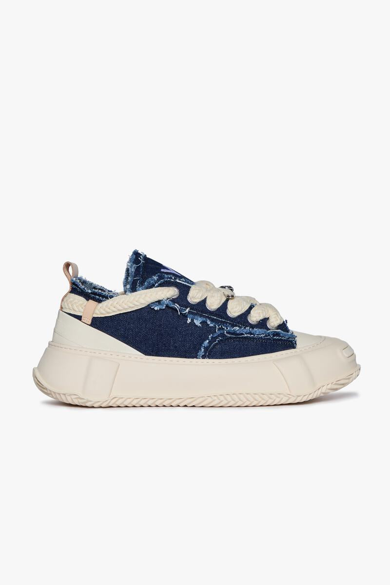 VALABASAS  "VISION" DENIM BLUE SHOES